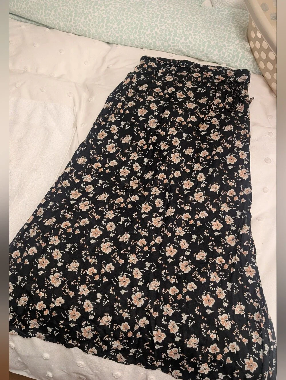 Free People Bijou Floral Maxi Skirt And Top Set